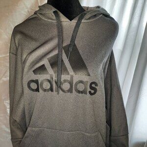 Adidas 3XL Grey hooded sweatshirt and 2XL jogger pants